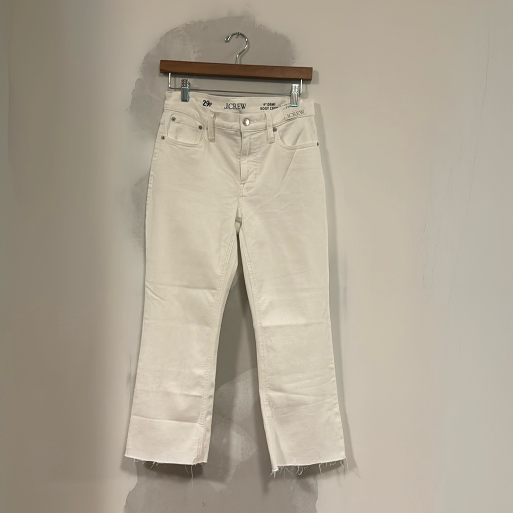 J.Crew Demi Boot Crop Jeans